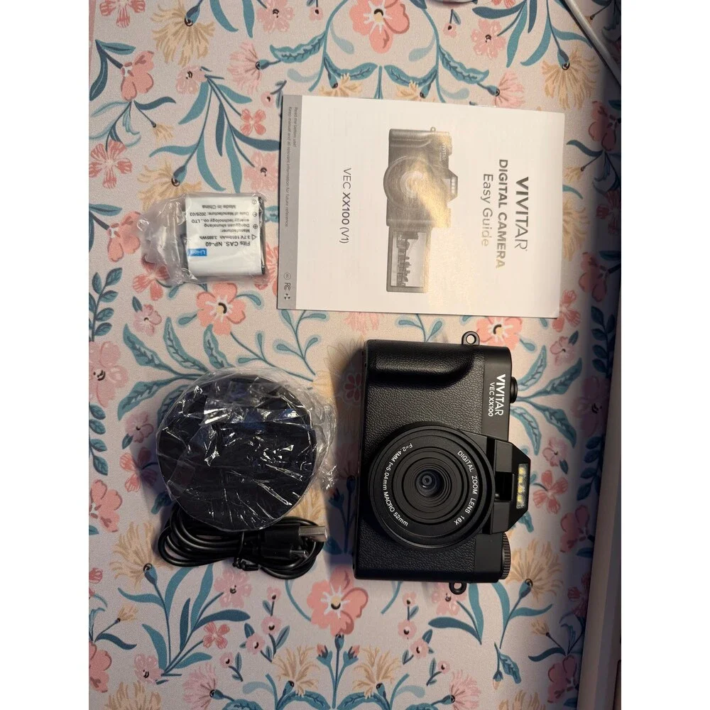 Vivitar 4K Wi-Fi Digital Camera (VEC XX100) – Brand New, Unused